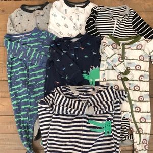 Boys 3-6M FOOTIE lot